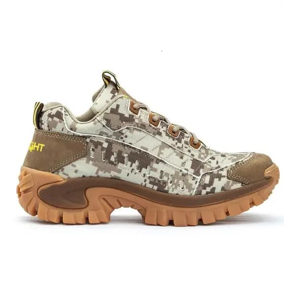 Tênis Bota Masculino Couro Legítimo Cano Curto Cat ENVIO IMEDIATO