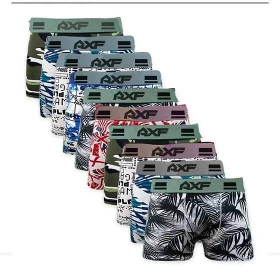 Kit 20 Cuecas Boxer Roupas Masculinas