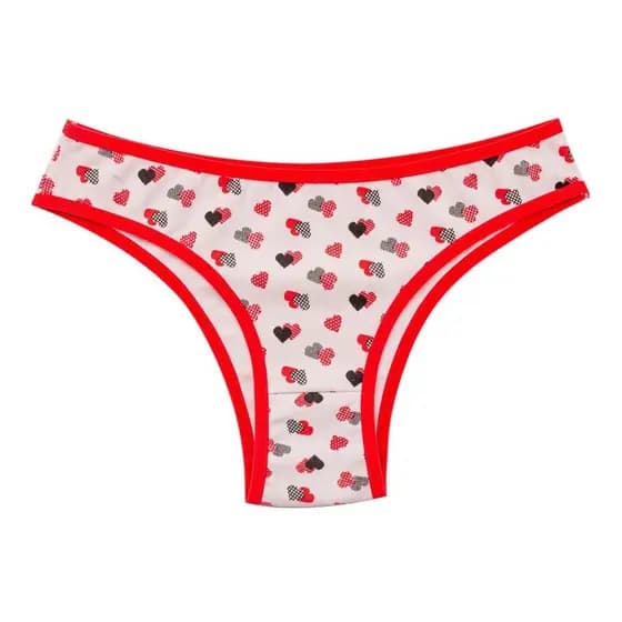 Kit 10 Calcinhas Tanga De Algodão
