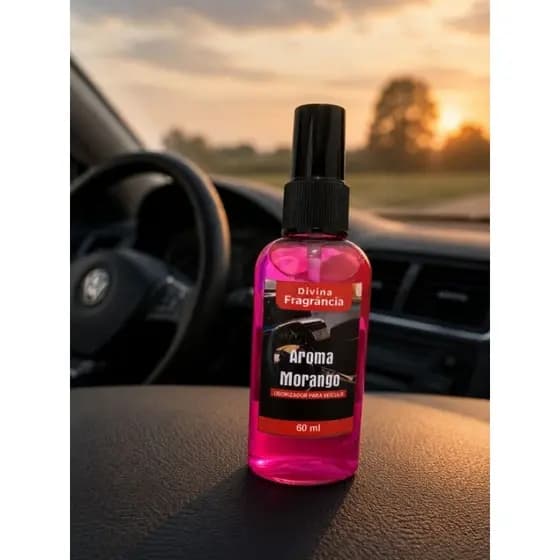 aromatizador cheirinho para carro (MORANGO)