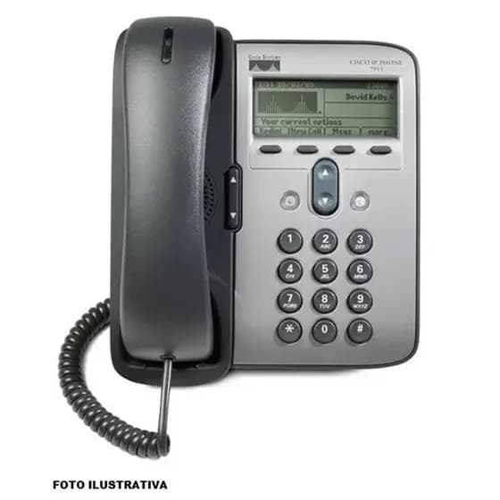 Telefone Ip Cisco Voip 7911 - Semi Novo