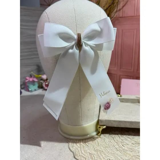 Laço luxo infantil menina personalizado