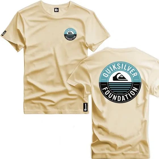 Camiseta Casual Steetweat Quiksilver Em Algodão Masculina Feminina Envio Imediato