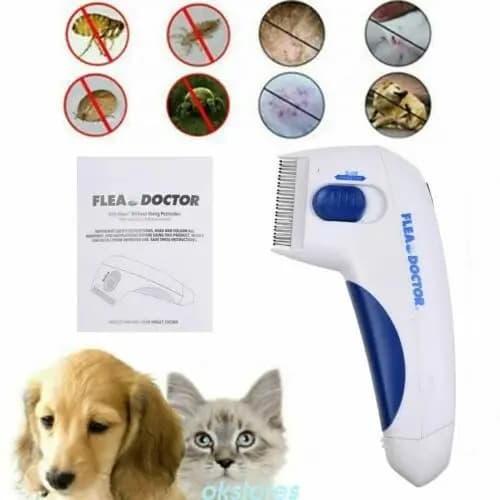 Flear Doctor Pente Elétrico Removedor De Pulgas e Carrapatos