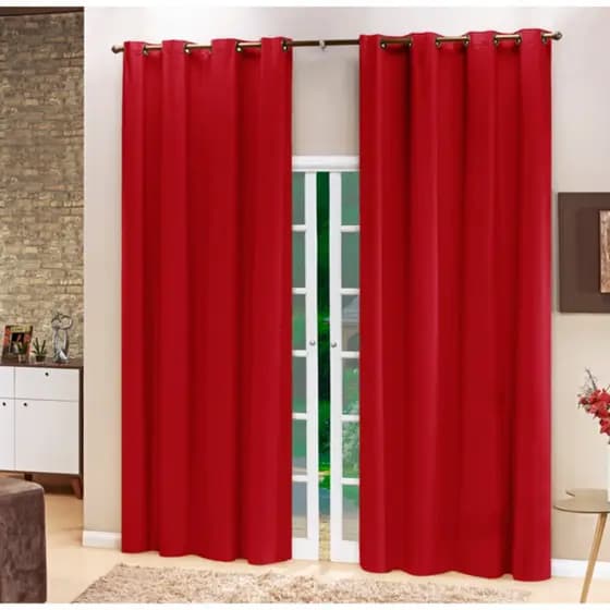 Cortina 100% Blackout PVC 2,80x3,00 / Varias Cores - Sala Quarto Escritório Decoração Proteção