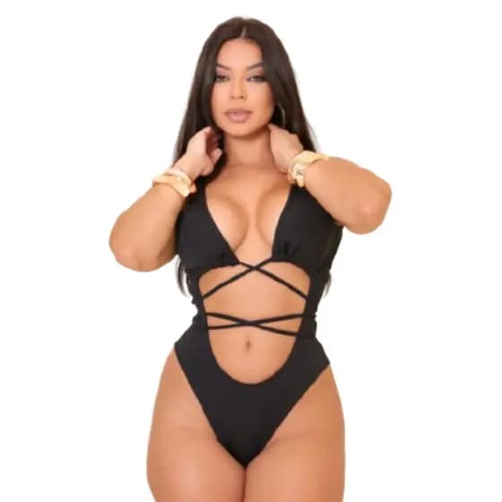 Body Feminino Maiô Com Bojo Isabely Moda Praia
