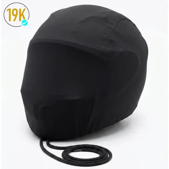 CAPA MULTIUSO PARA CAPACETE FECHADO ABERTO PROTEÇÃO TECIDO UV +50 COM CORDÃO FECHAMENTO ANTI RISCO