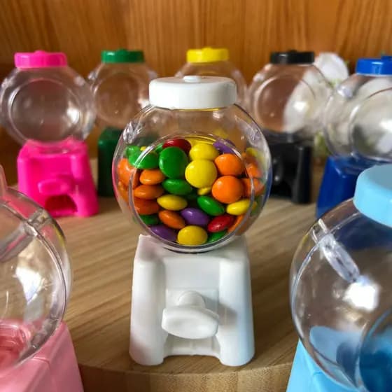 Mini Baleiro Candy Machine Quantidade na variação