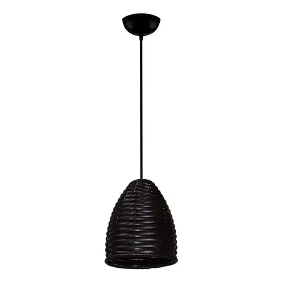 Luminária Pendente de Junco Modelo Sino - Várias Cores - Ratan