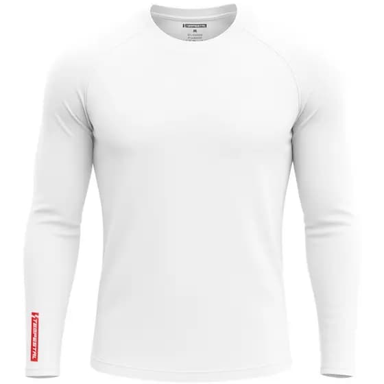 Camisa Térmica Manga Longa Branca Proteção UV50+