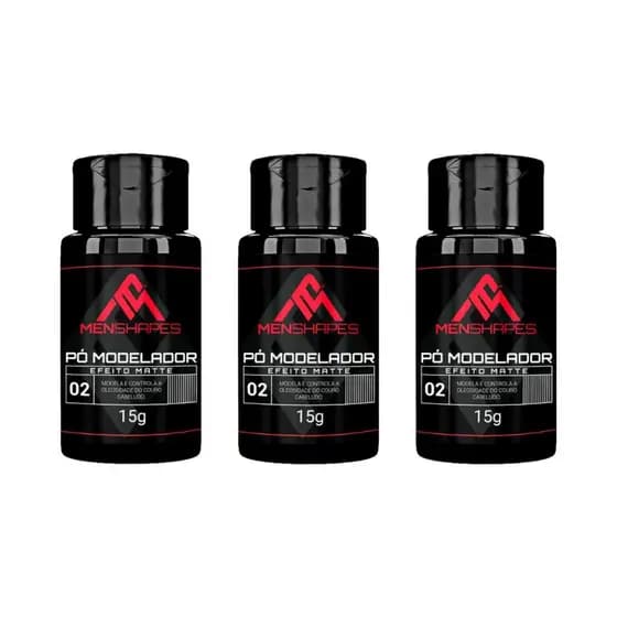 PÓ MODELADOR MENSHAPES 3 UN 15G