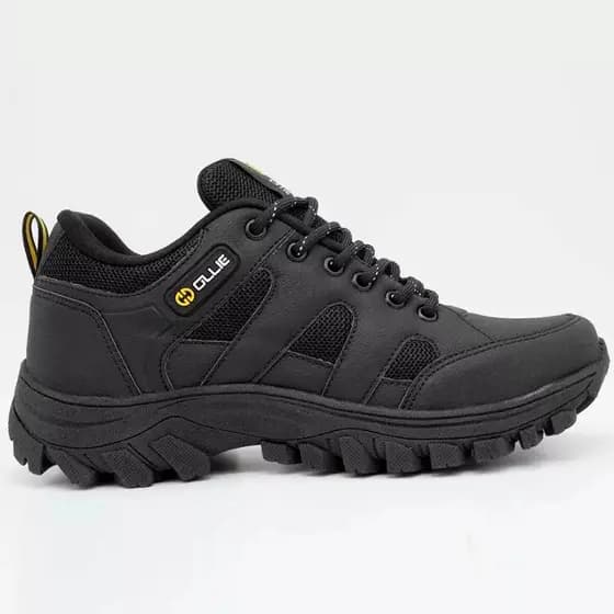 Tênis Masculino Trekking Trilha Broncos Adventure Ollie Conforto Resistente Preto