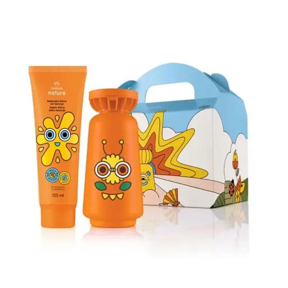 Presente Natura Naturé Shampoo 2 em 1 + sabonete slime