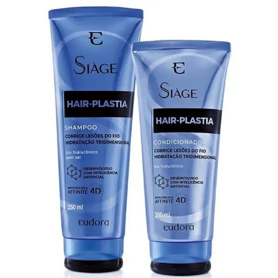 Siage Eudora Hair Platia Shampoo 250 ml + Condicionador 200ml