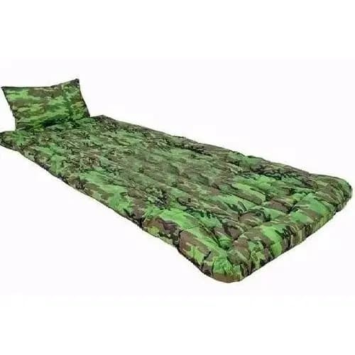 Colchonete Camping Solteiro Com Travesseiro E Sacola Mont Long