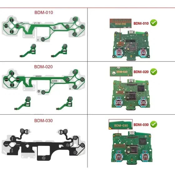 Película Condutiva Manta Controle PS5 V1 V2 Dualsense com L R BDM-010 , BDM-020 e BDM-030