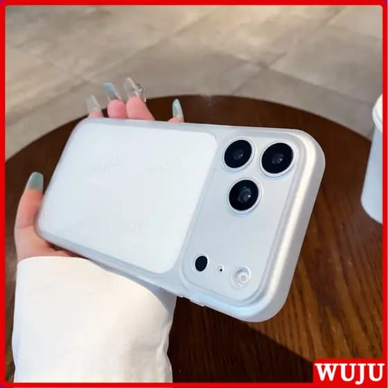 Capa Magnética Fina De Fibra De Carbono WUJU Compatível Com IPhone 17 16 15 14 13 12 11 Pro MAX , XR XS Design Texturiza