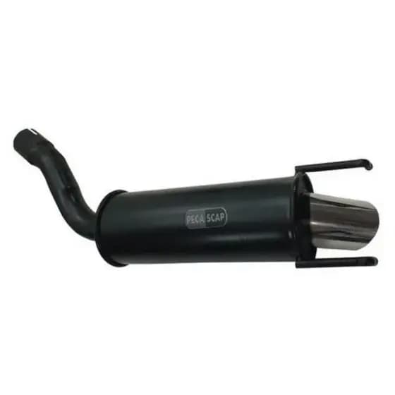 Abafador Esportivo Corsa Ponteira Inox