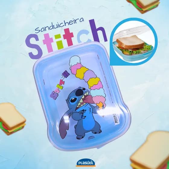 Sanduicheira STITCH - Qualidade Plasútil