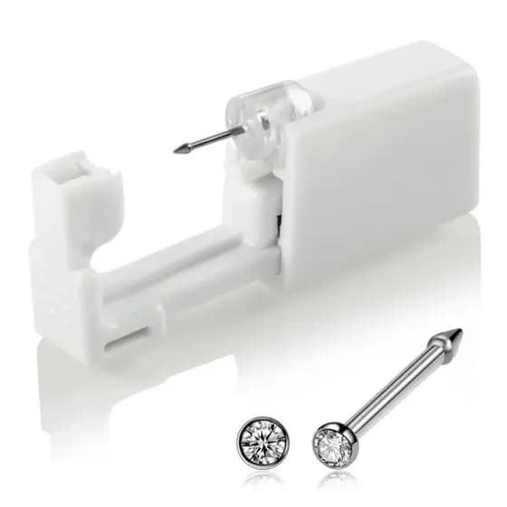 1 Perfurador PIERCING Manual Descartável Furar Nariz Outros