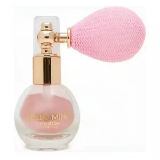 Iluminador Corporal e Capilar Spray Amor Anjo | Glow Brilho Corpo e Cabelo | Dourado Prata Rosa Azul