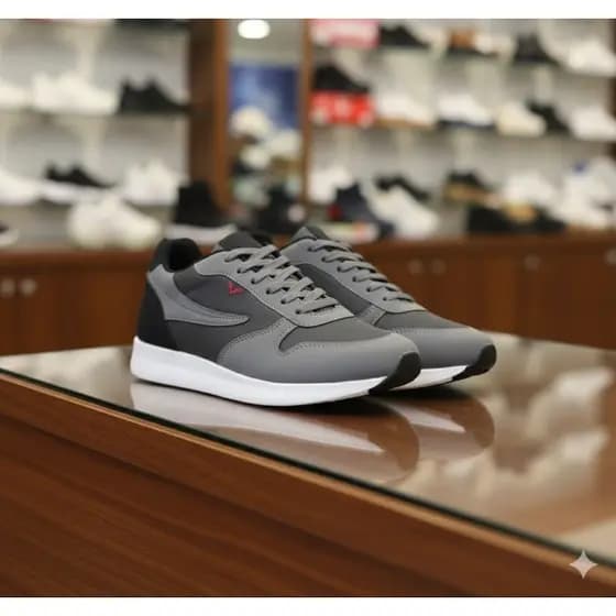 Tenis Sapatenis Casual Masculino Cinza Chumbo Moderno e Confortavel para Dia Dia com Estilo
