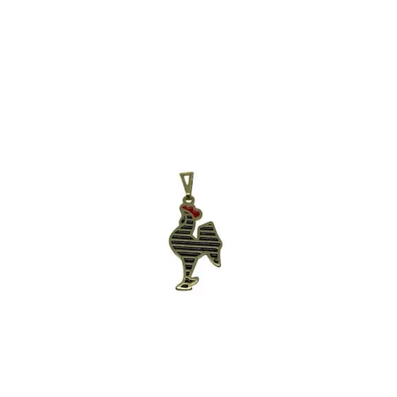 Pingente Atléticoo Galoo Volpi Banhado a Ouro 18k