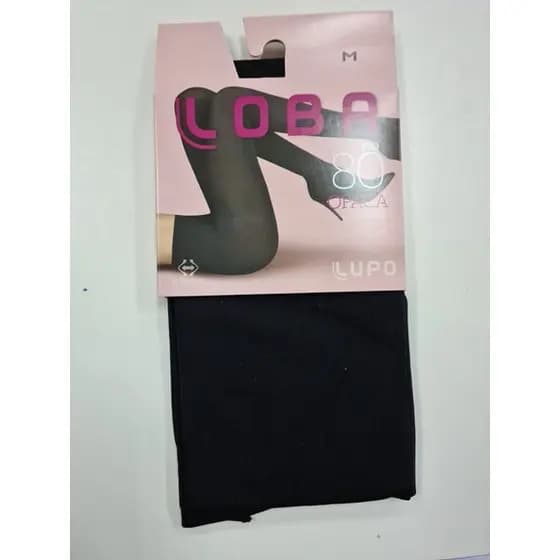 Meia Calça Fio 80 Opaca Loba Lupo 5858 com Elastano.