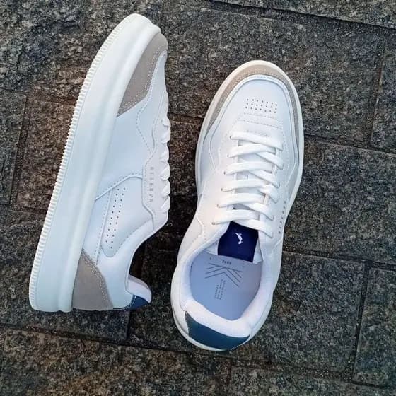 Tênis Reserva Troy Casual E Resistente Branco