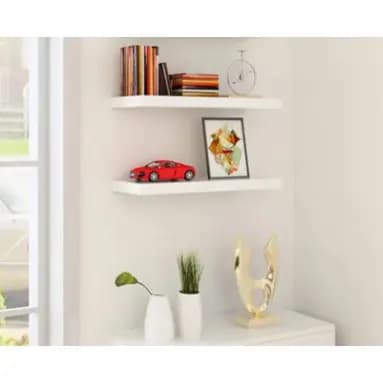 2 Prateleiras Reta P/ Decoração , Parede , Cozinha, Sala e Quarto
