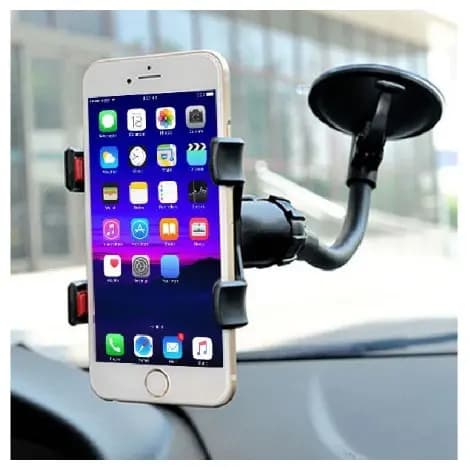 Suporte de Celular Para Carro Veicular com Ventosa para Vidro Universal