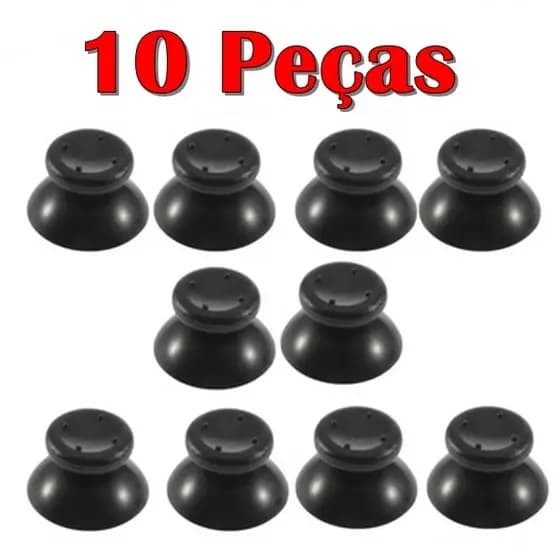 10 Caps Botão Analógico Direcional Controle Xbox 360