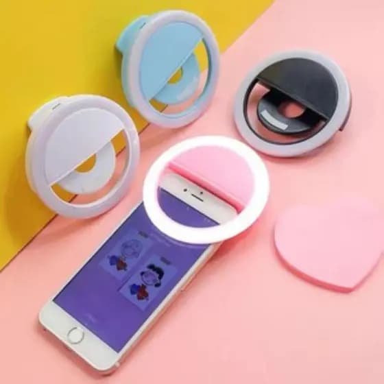 Ring Light Portátil Para Celular, Fotos Com Alta Definição - Selfie Ring Ligth