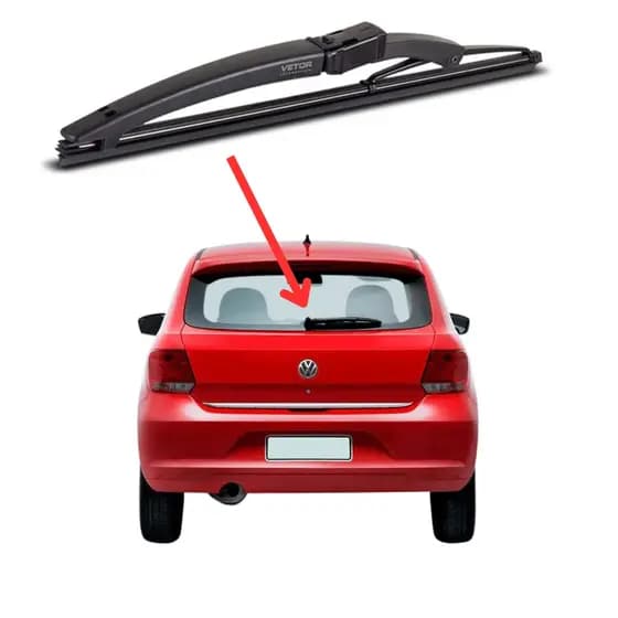 Palheta Limpador Traseiro Gol G5 G6 G7 G8 2008 a 2022 Modelo Original