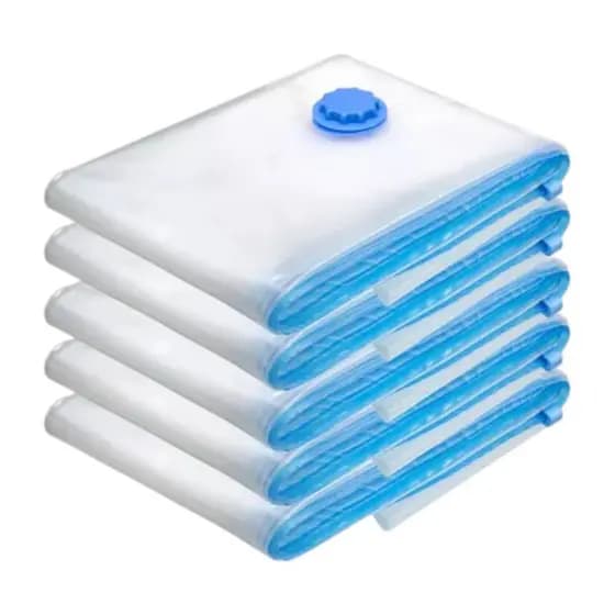 Kit 5 Saco a Vacuo 70x110 Sem Bomba