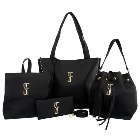 Kit Bolsas Feminina 4 peças Selfie Store