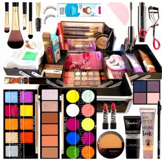 Kit Maquiagem Com Base