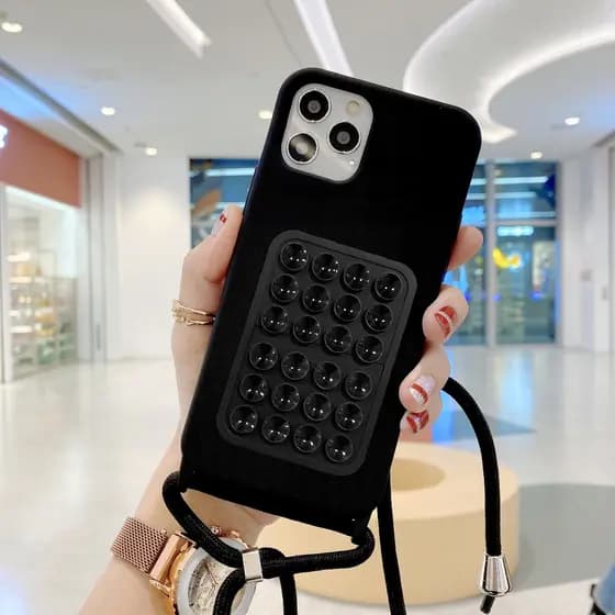 Ventosa para suporte Celular Em Silicone (DIVERSAS CORES!!!)