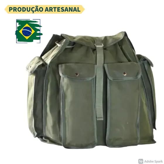 Bolsa de pesca grande - fabricado em lona super reforçado ideal para pesca, Trilha, Camping,Mochila