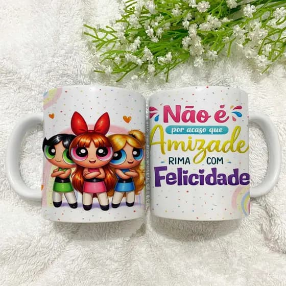 Caneca Amizade super poderosa