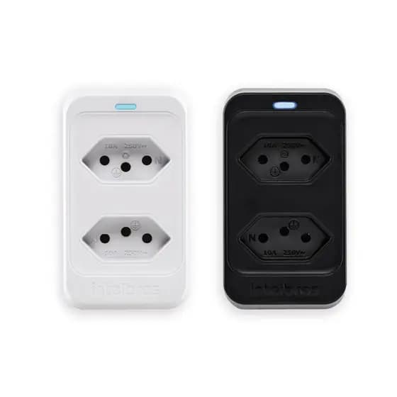 Dispositivo de proteção contra surtos elétricos bivolt EPS 302 Intelbras