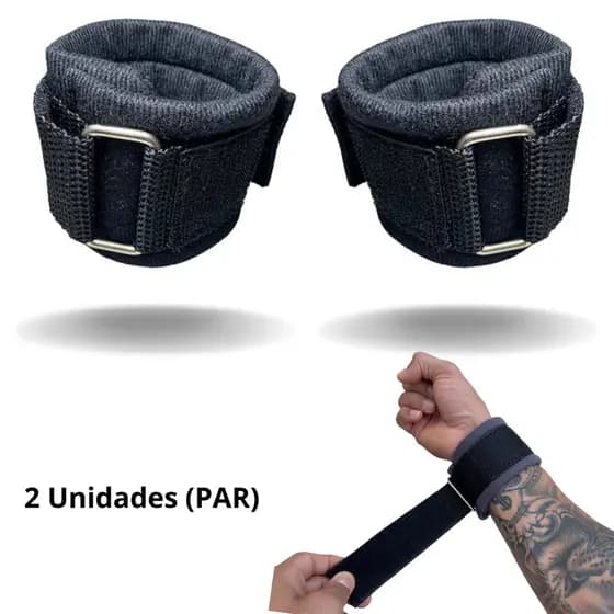 Par Munhequeira Cross Protetor Punho Treino Peso Musculação