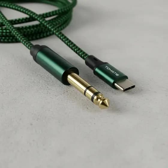CABO DE AUDIO USB TYPE-C PARA P10 1M TOMATE MCB-045