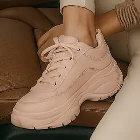 Tênis Buffalo Plataforma Flatforms Bufalo Plataforma Blogueira Feminino Barato Envio Imediato