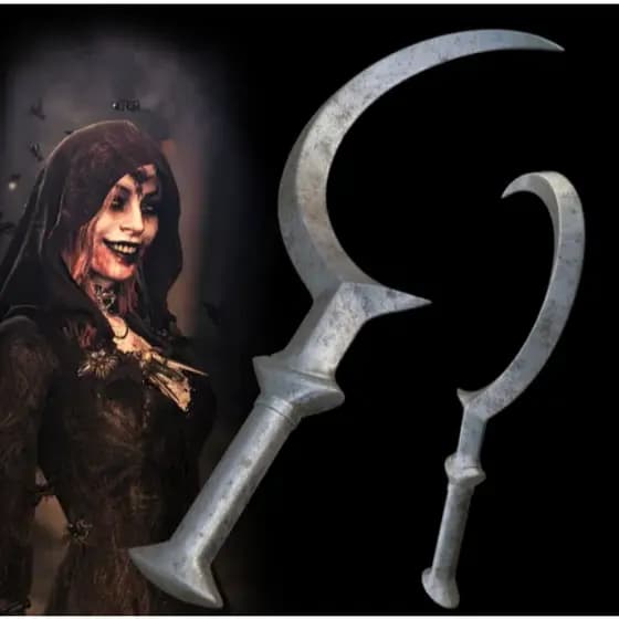 Foice da bela Dimitrescu Resident Evil
