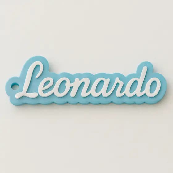 Chaveiro com Nome Personalizável 3D
