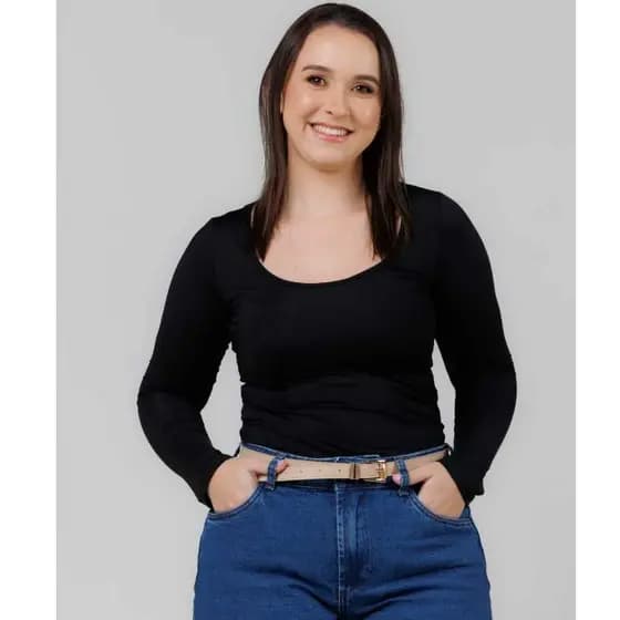 KIT COM DUAS BLUSAS TERMICAS GOLA U