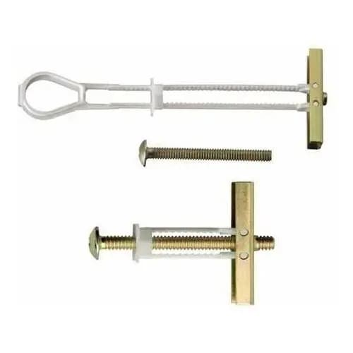 Bucha Para Gesso Drywall Sforbolt Com Parafuso 1/4 C/ 2peças