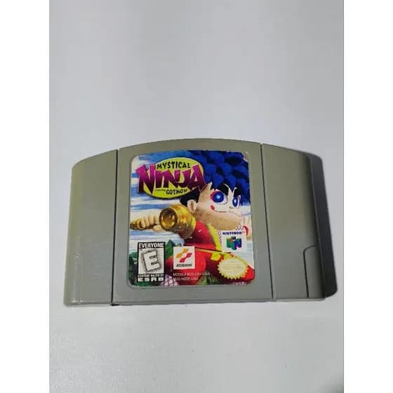 Cartucho original Americano Nintendo 64 N64 - Mystical Ninja