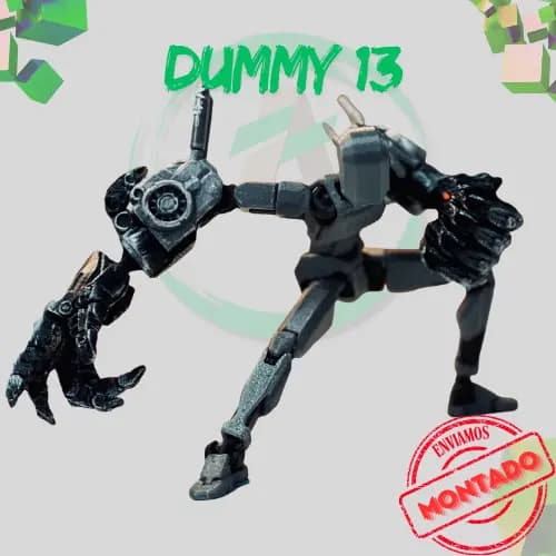 Action Figure Dummy 13 Série de Armaduras Edição Especial Garra Titan Arm V7 Articulado